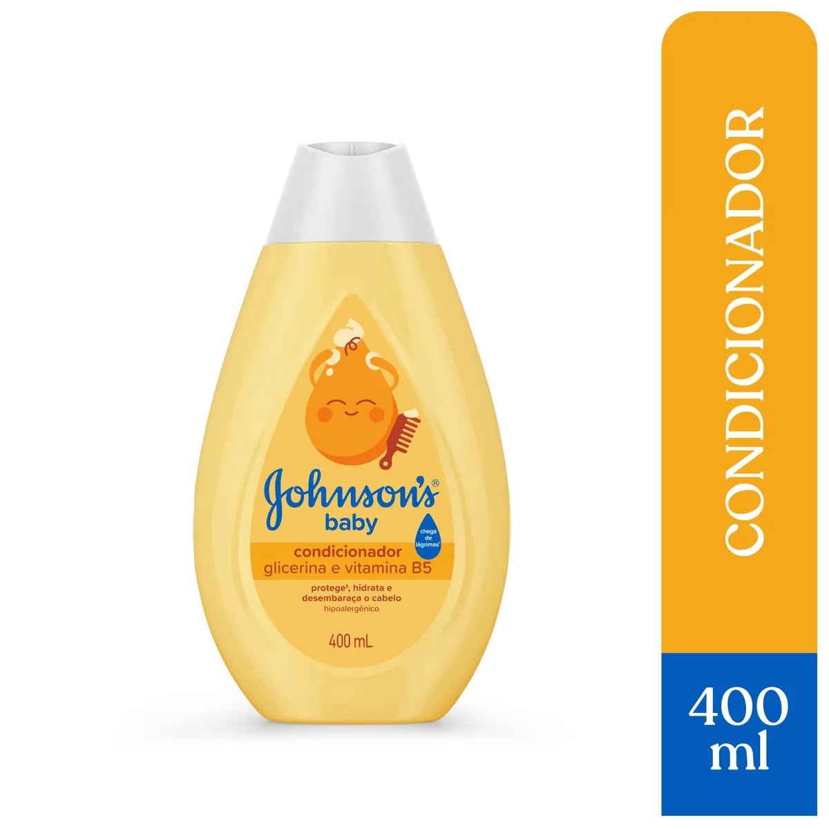 Condicionador Infantil Johnson's Baby Chega de Lágrimas 400ml