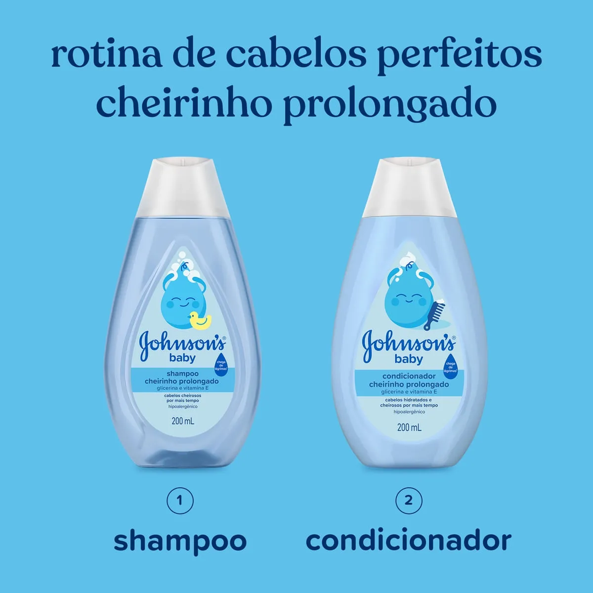 Condicionador Infantil Johnson's Baby Cheirinho Prolongado 200ml — foto 6