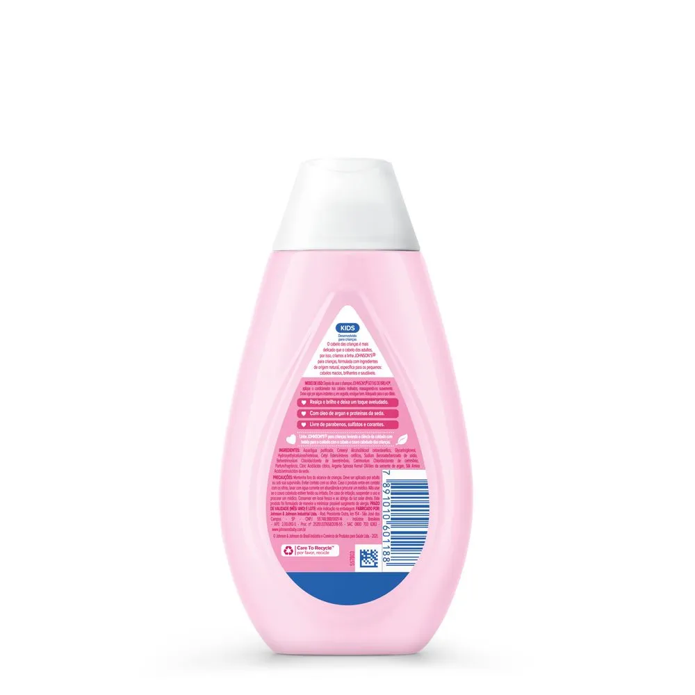 Condicionador Infantil Johnson's Baby Gotas de Brilho 200ml — foto 4