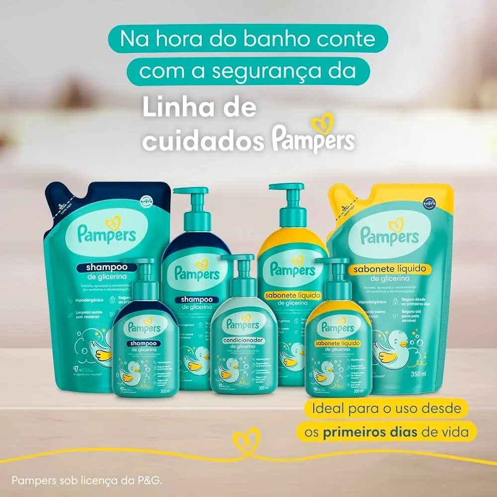 Condicionador Infantil Pampers Glicerina 200ml — foto 2