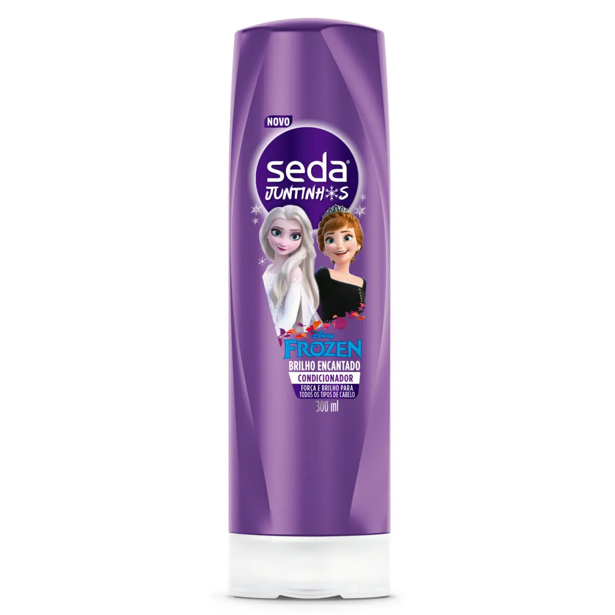 Condicionador Infantil Seda Juntinhos Frozen Brilho Encantado 300ml — foto 2