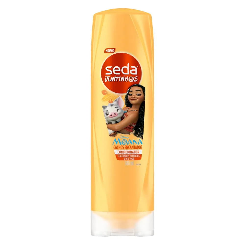 Condicionador Infantil Seda Juntinhos Moana Cachos Encantados +3 anos 300ml — foto 2