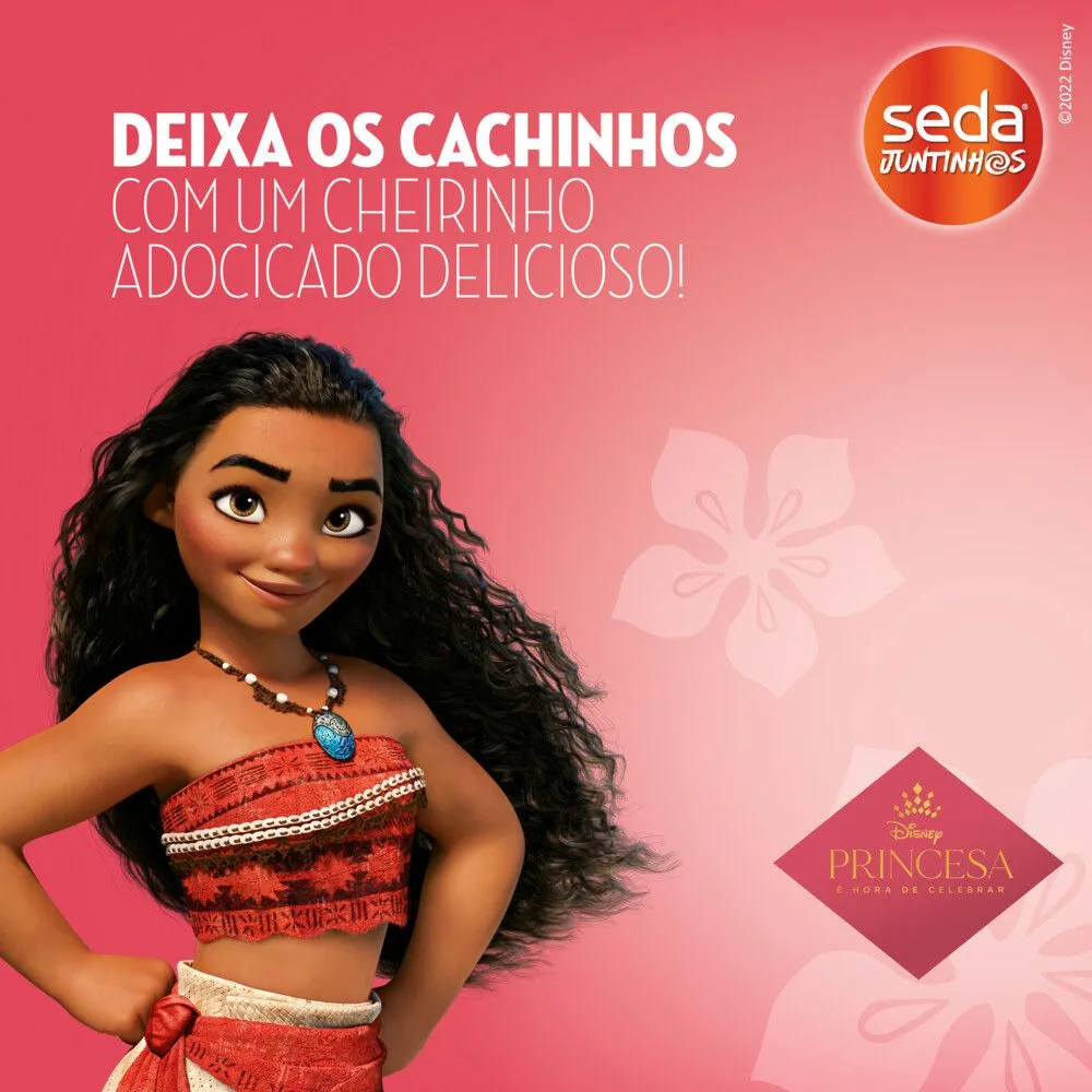 Condicionador Infantil Seda Juntinhos Moana Cachos Encantados +3 anos 300ml — foto 5