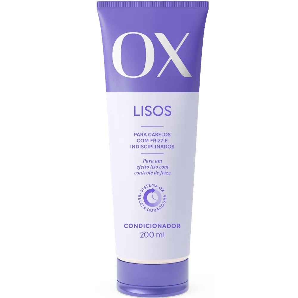 Condicionador Ox Liso Duradouro 200ml