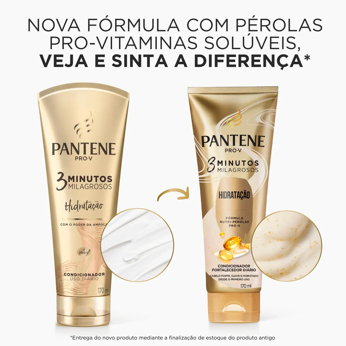 Condicionador Pantene Pro-V 3 Minutos Milagrosos Hidratação 170ml — foto 2