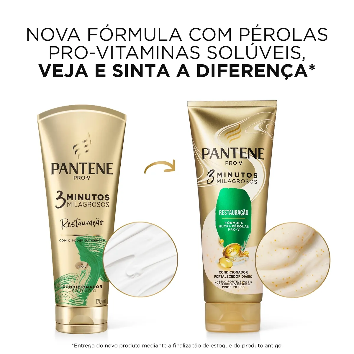 Condicionador Pantene Pro-V 3 Minutos Milagrosos Restauração 170ml — foto 2