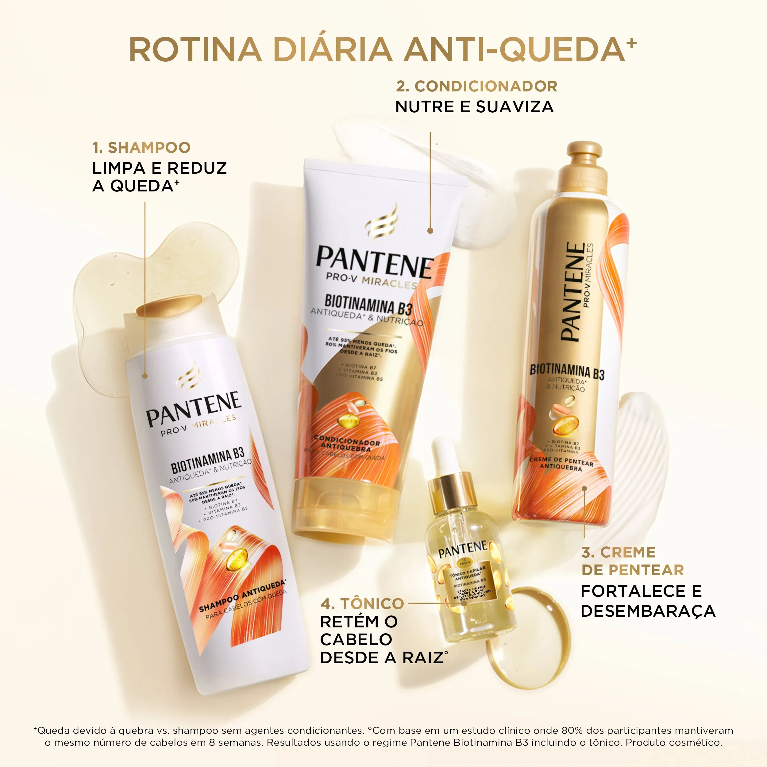 Condicionador Pantene Pro-V Miracles Biotinamina B3 Antiquebra & Nutrição 150ml — foto 5