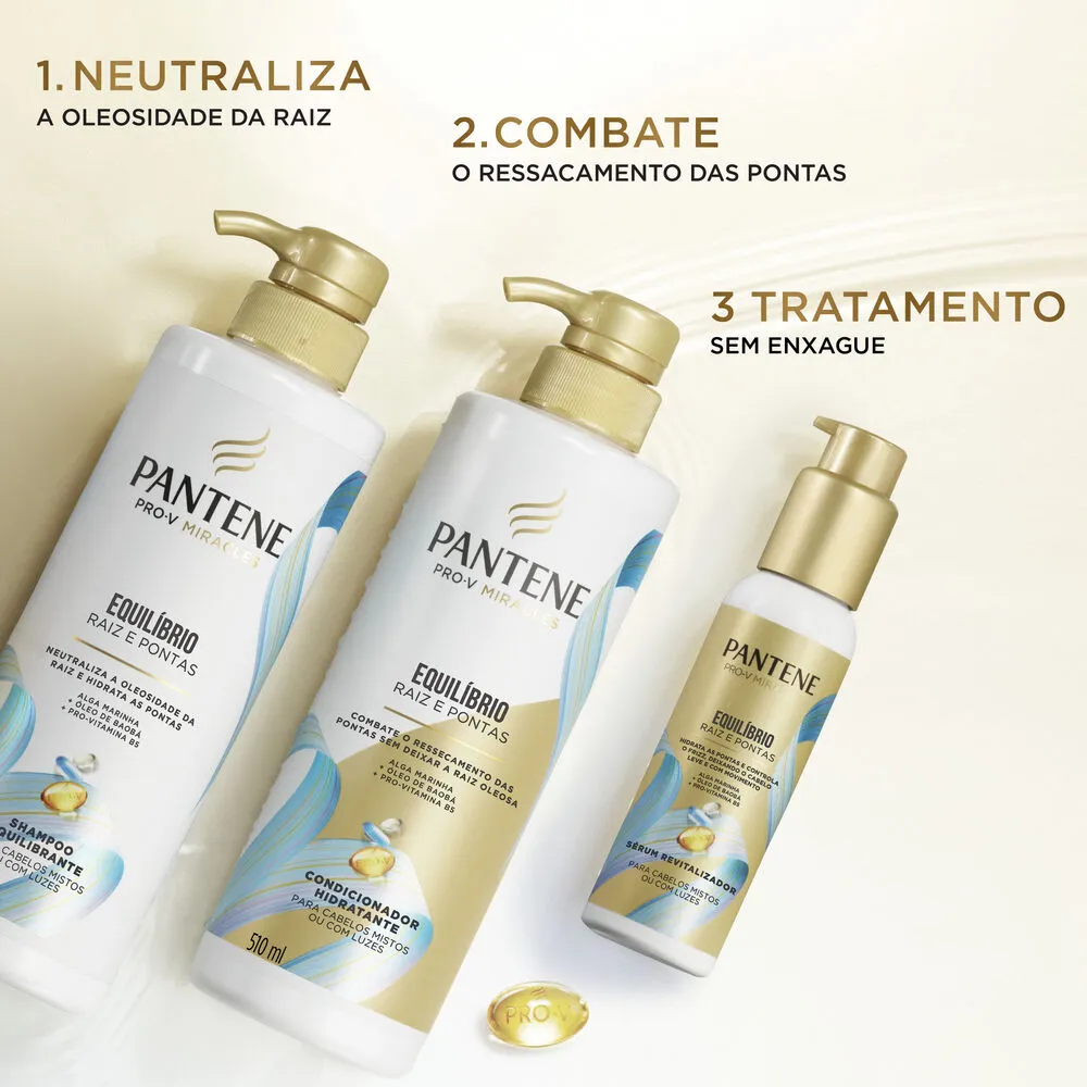 Condicionador Pantene Pro-V Miracles Equilíbrio Raiz & Pontas 510ml — foto 4