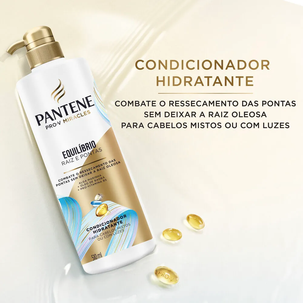 Condicionador Pantene Pro-V Miracles Equilíbrio Raiz & Pontas 510ml — foto 2