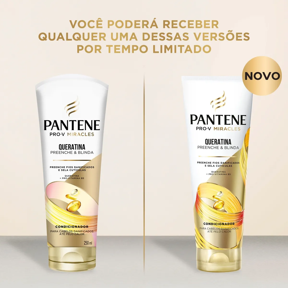 Condicionador Pantene Pro-V Miracles Queratina Preenche & Blinda 250ml — foto 3