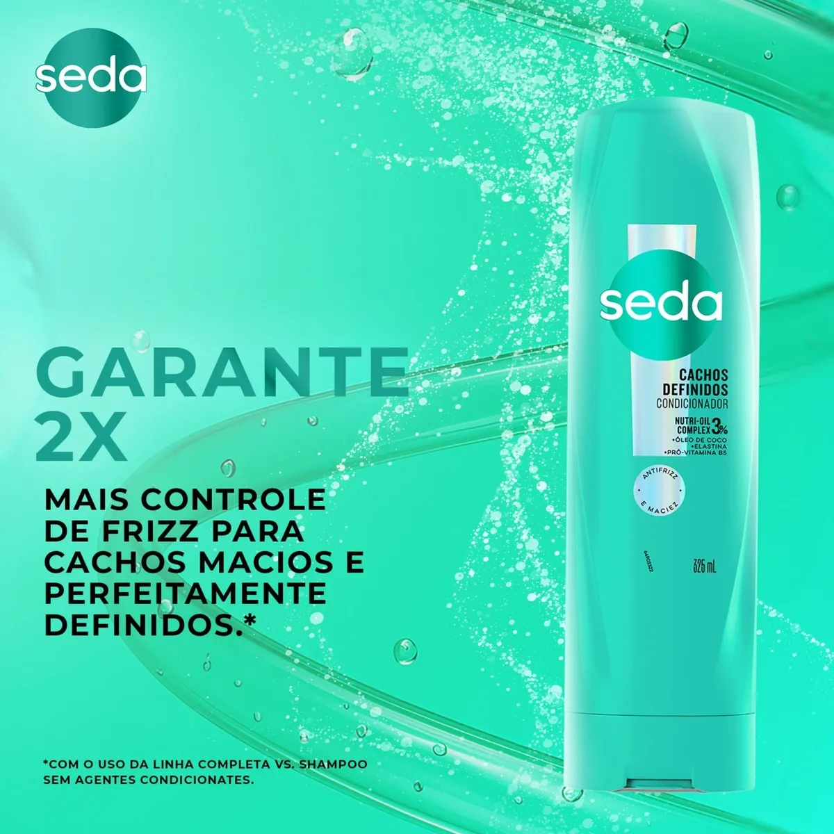 Condicionador Seda Cachos Definidos 325ml — foto 7