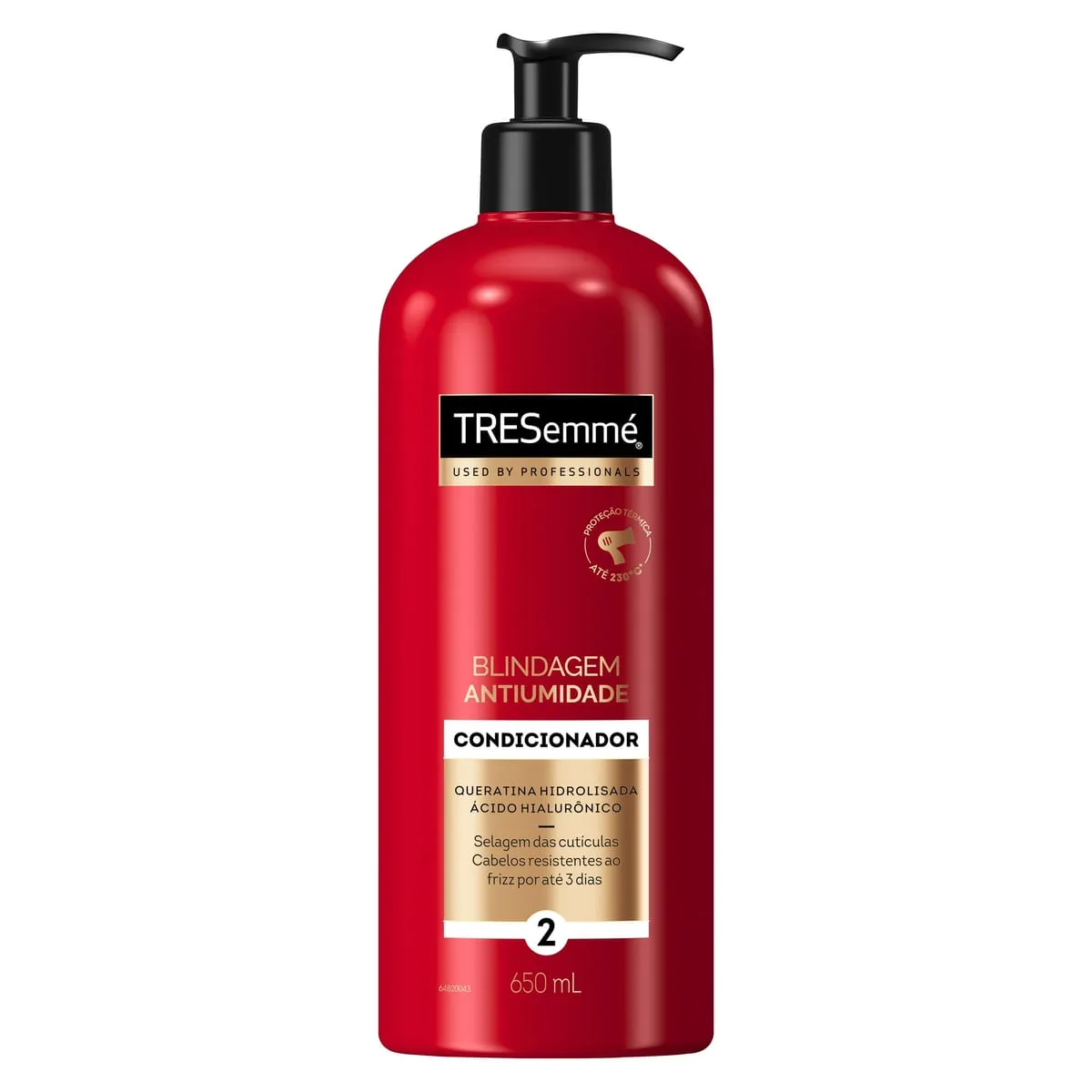 Condicionador TRESemmé Blindagem Antiumidade Queratina e Ácido Hialurônico 650ml — foto 4