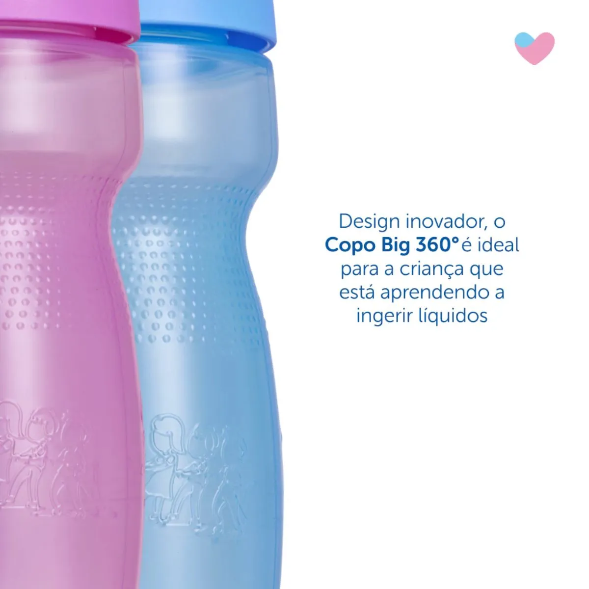 Copo de Transição Kuka 360 Antivazamento Azul 200ml — foto 4