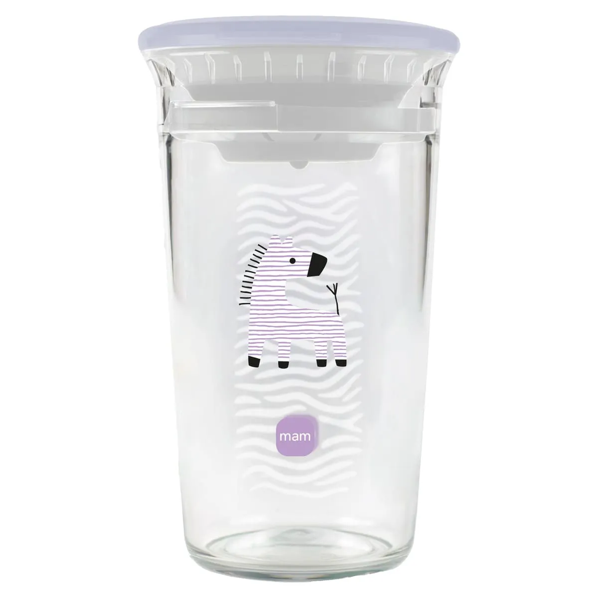 Copo De Transição Mam Fácil De Beber Com Tampa E Válvula 360° 290ml Cp70312