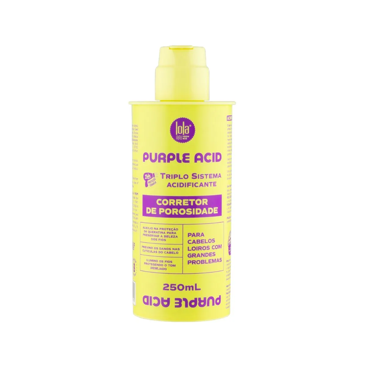 Corretor De Porosidade Triplo Lola Sistema Acidificante 250ml