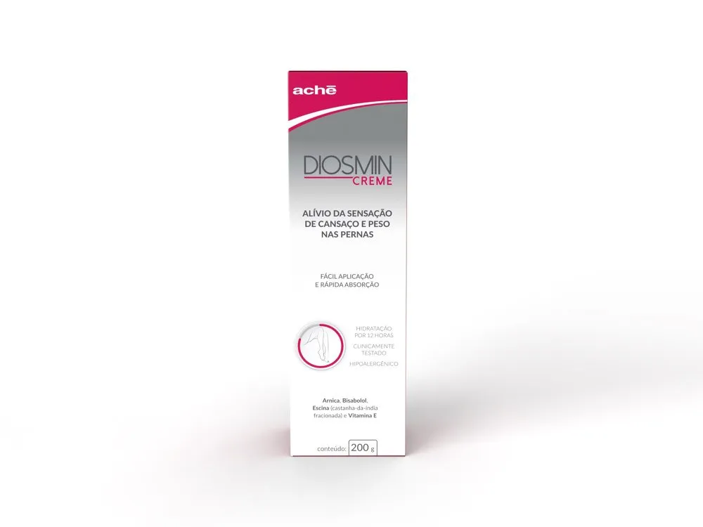 Creme Corporal Aché Diosmin para Pernas 200g — foto 4
