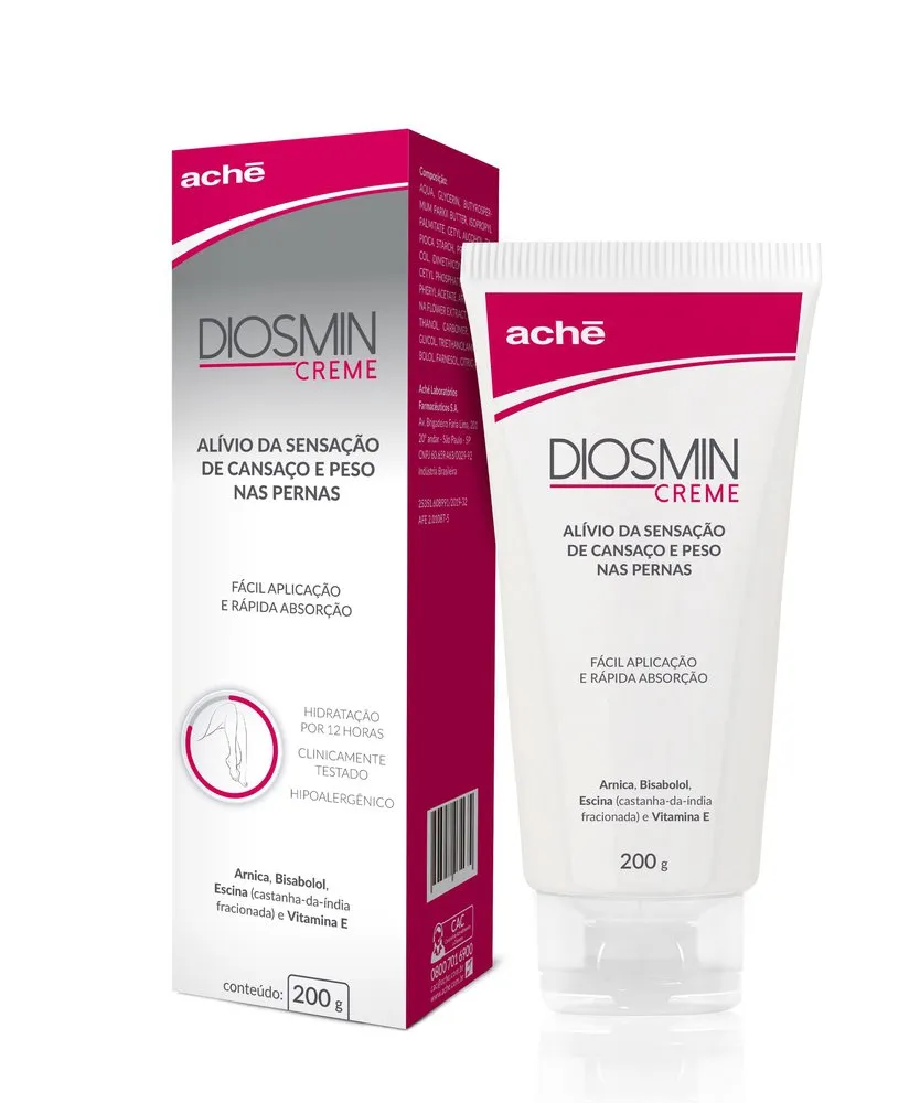 Creme Corporal Aché Diosmin para Pernas 200g — foto 2