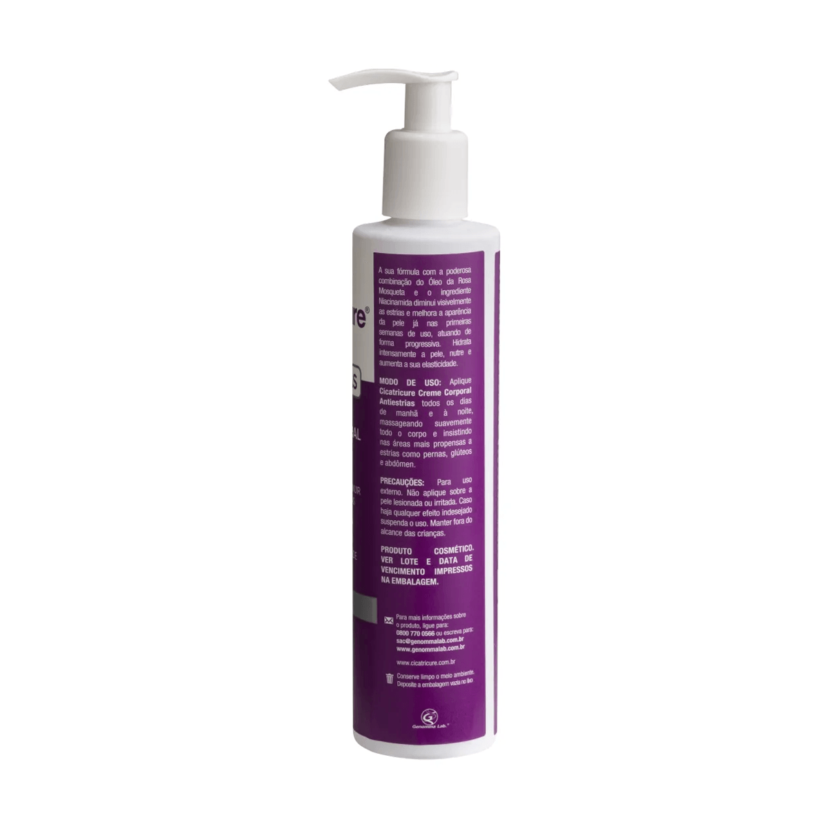 Creme Corporal Cicatricure Antiestrias 250g — foto 3