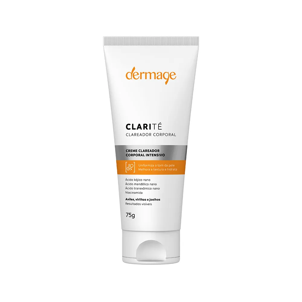 Creme Corporal Dermage Clarité Clareador Intensivo 75g