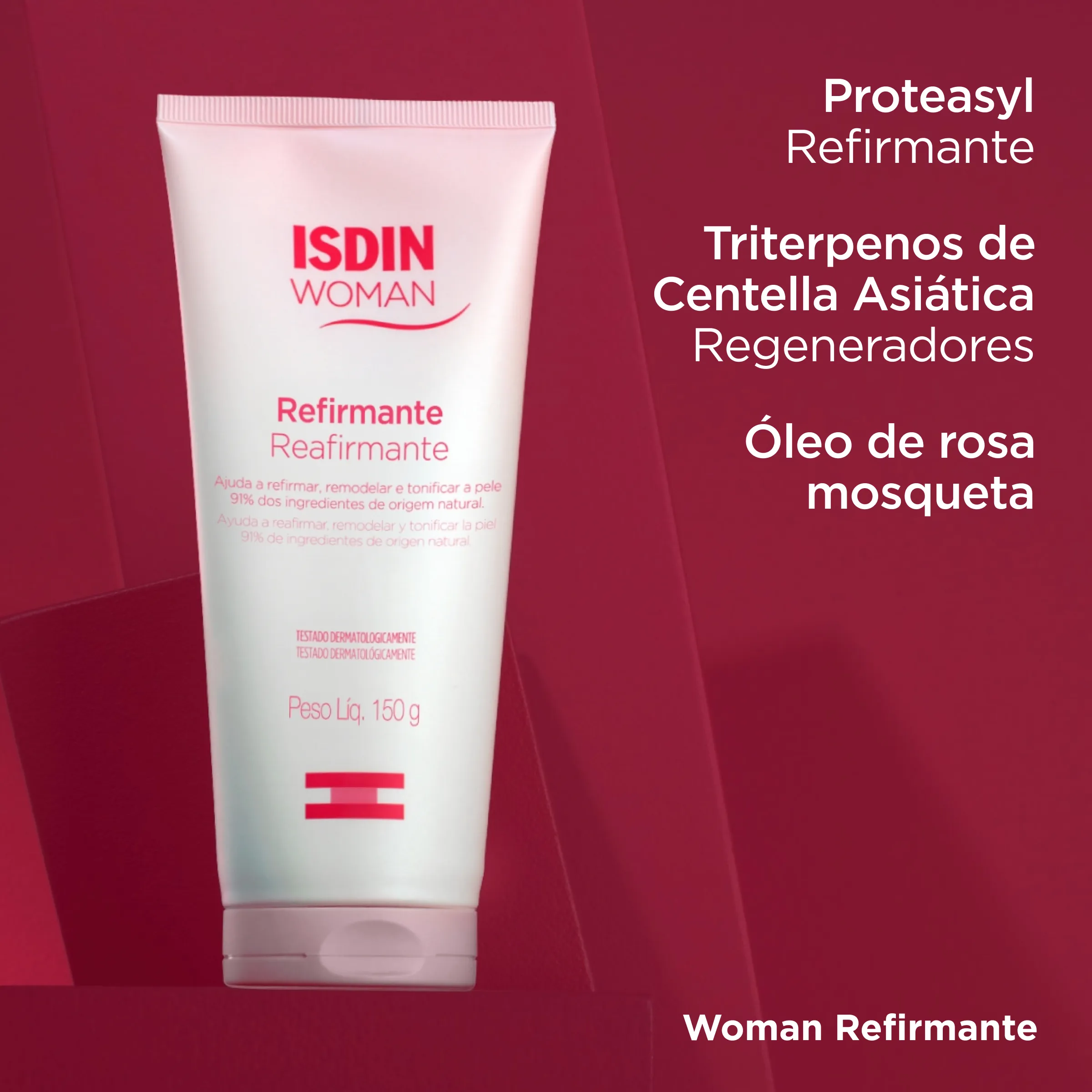 Creme Corporal ISDIN Woman Firmador Refirmante 150g — foto 7