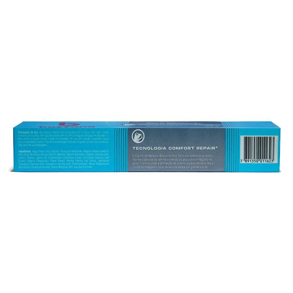 Creme de Barbear Bozzano Pele Sensível 65g — foto 5
