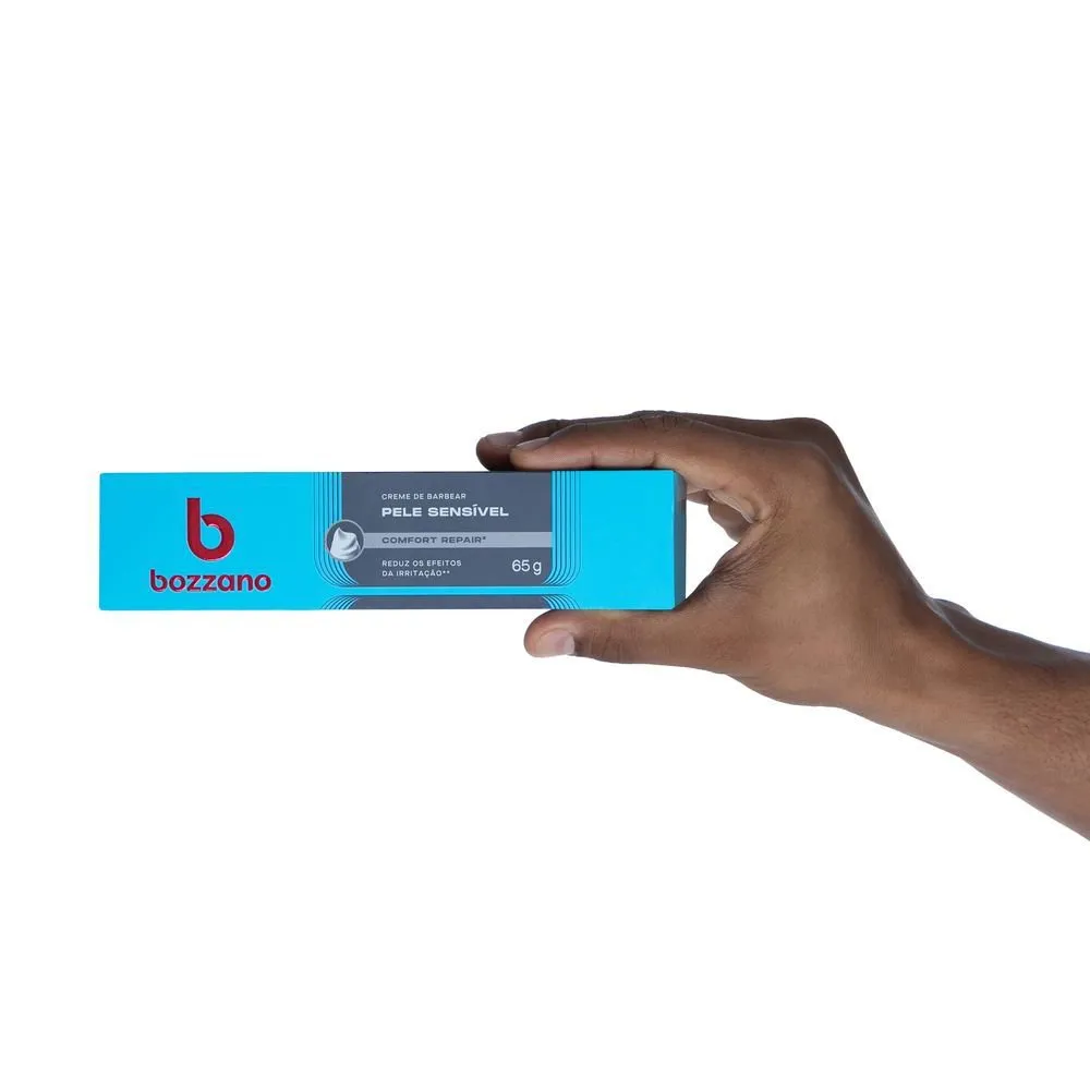 Creme de Barbear Bozzano Pele Sensível 65g — foto 2
