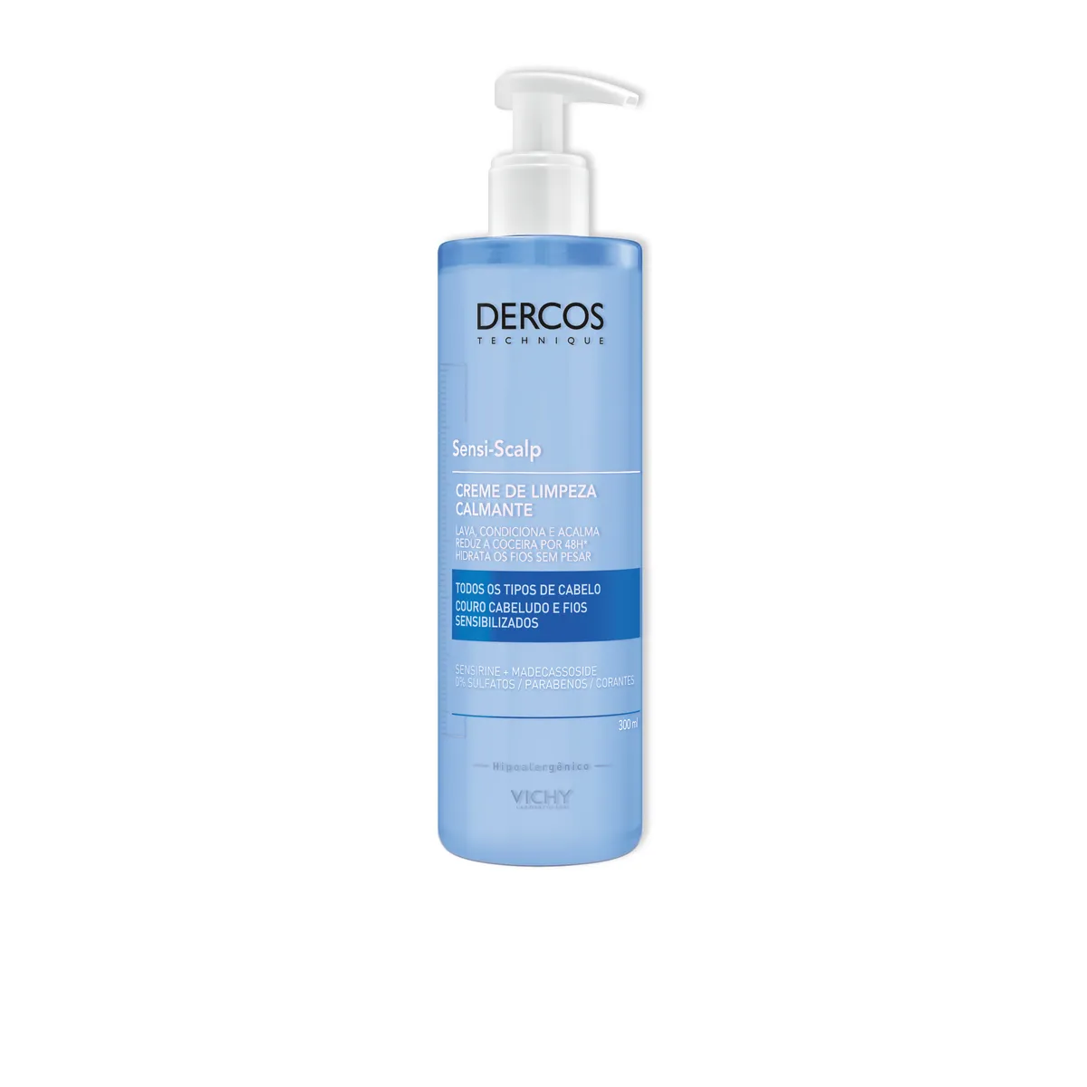 Creme de Limpeza Capilar Vichy Dercos Sensi-Scalp 300ml