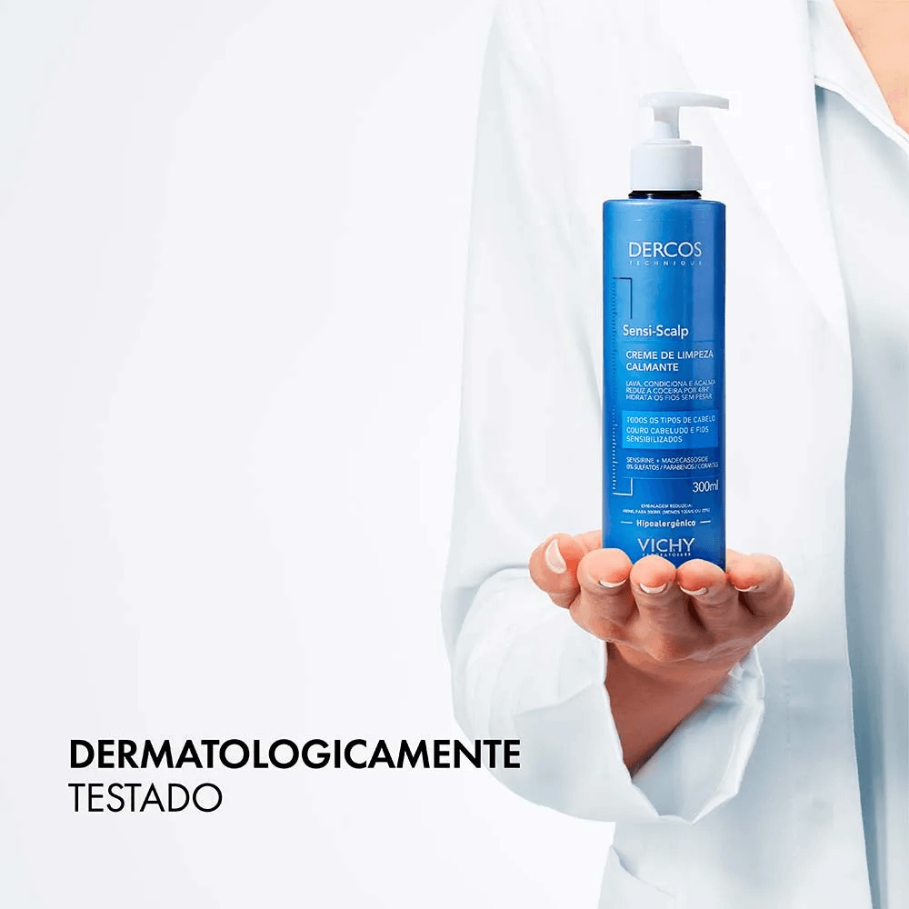 Creme de Limpeza Capilar Vichy Dercos Sensi-Scalp 300ml — foto 5
