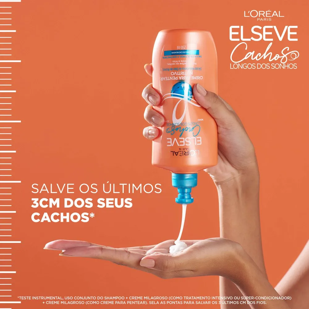 Creme de Pentear Elseve Cachos Longos dos Sonhos Nutritivo 250ml — foto 4