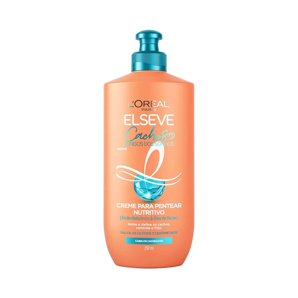 Creme de Pentear Elseve Cachos Longos dos Sonhos Nutritivo 250ml