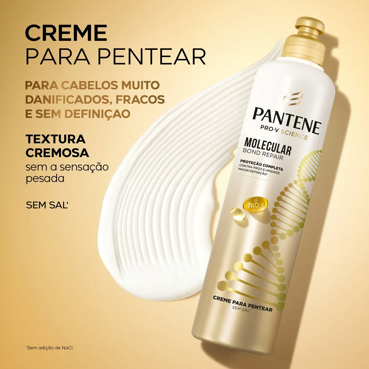 Creme De Pentear Pantene Molecular Bond Repair 240g — foto 4