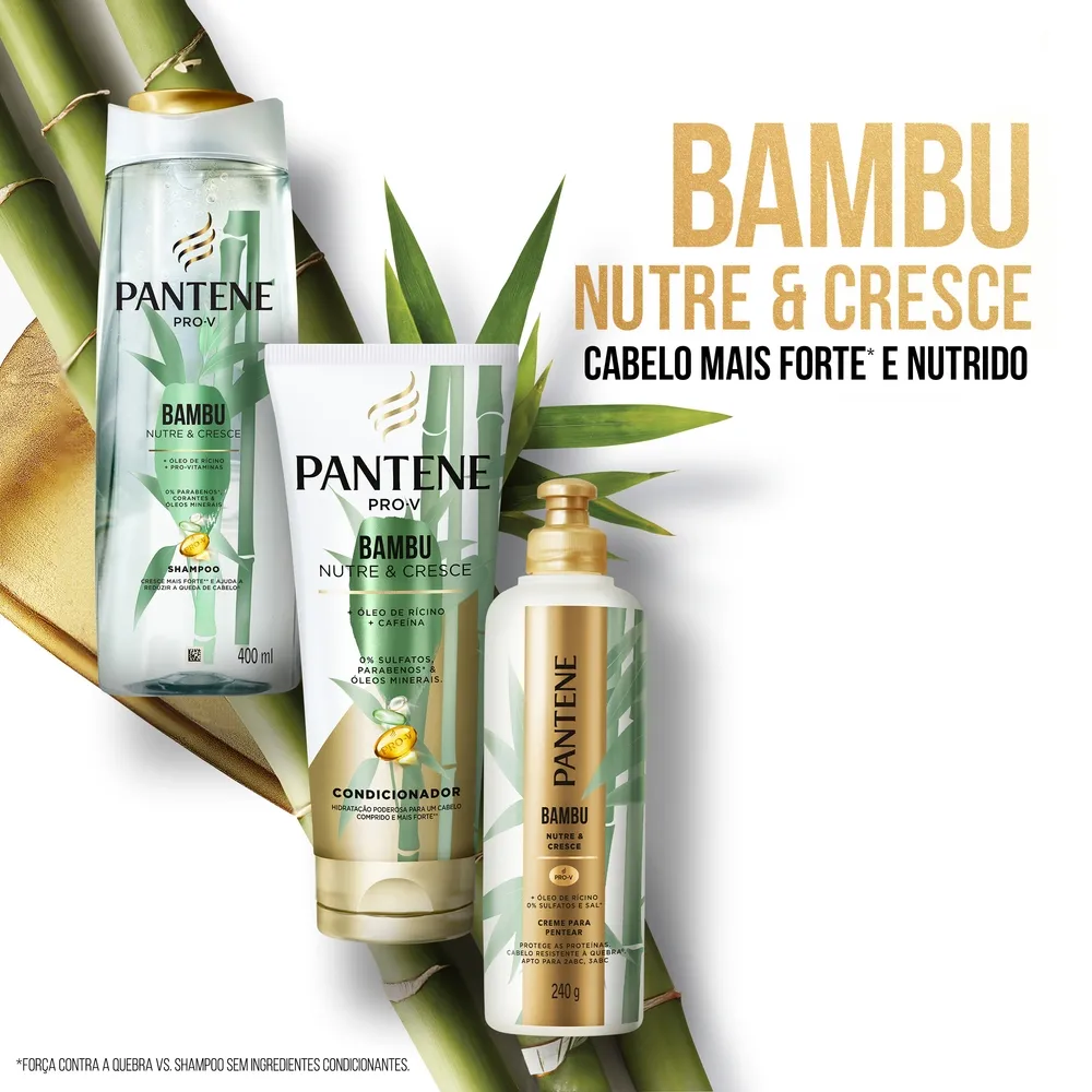Creme de Pentear Pantene Pro-V Bambu Nutre & Cresce 240g — foto 3