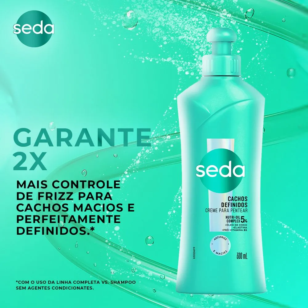 Creme de Pentear Seda Cachos Definidos 300ml — foto 6