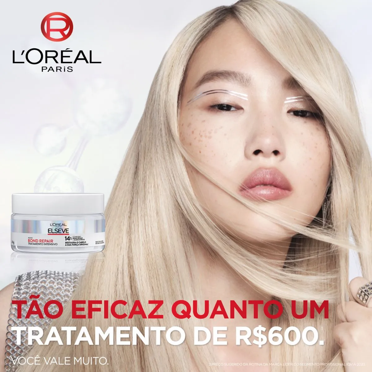 Creme de Tratamento Capilar Elseve Bond Repair Reparação Intensiva 200g — foto 2
