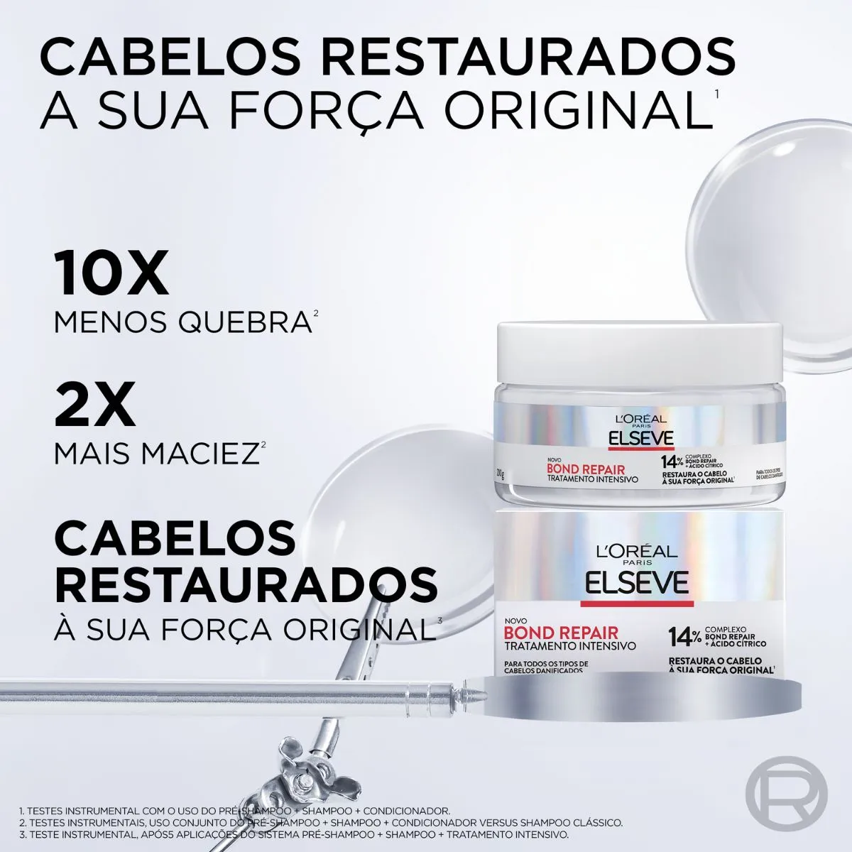 Creme de Tratamento Capilar Elseve Bond Repair Reparação Intensiva 200g — foto 3