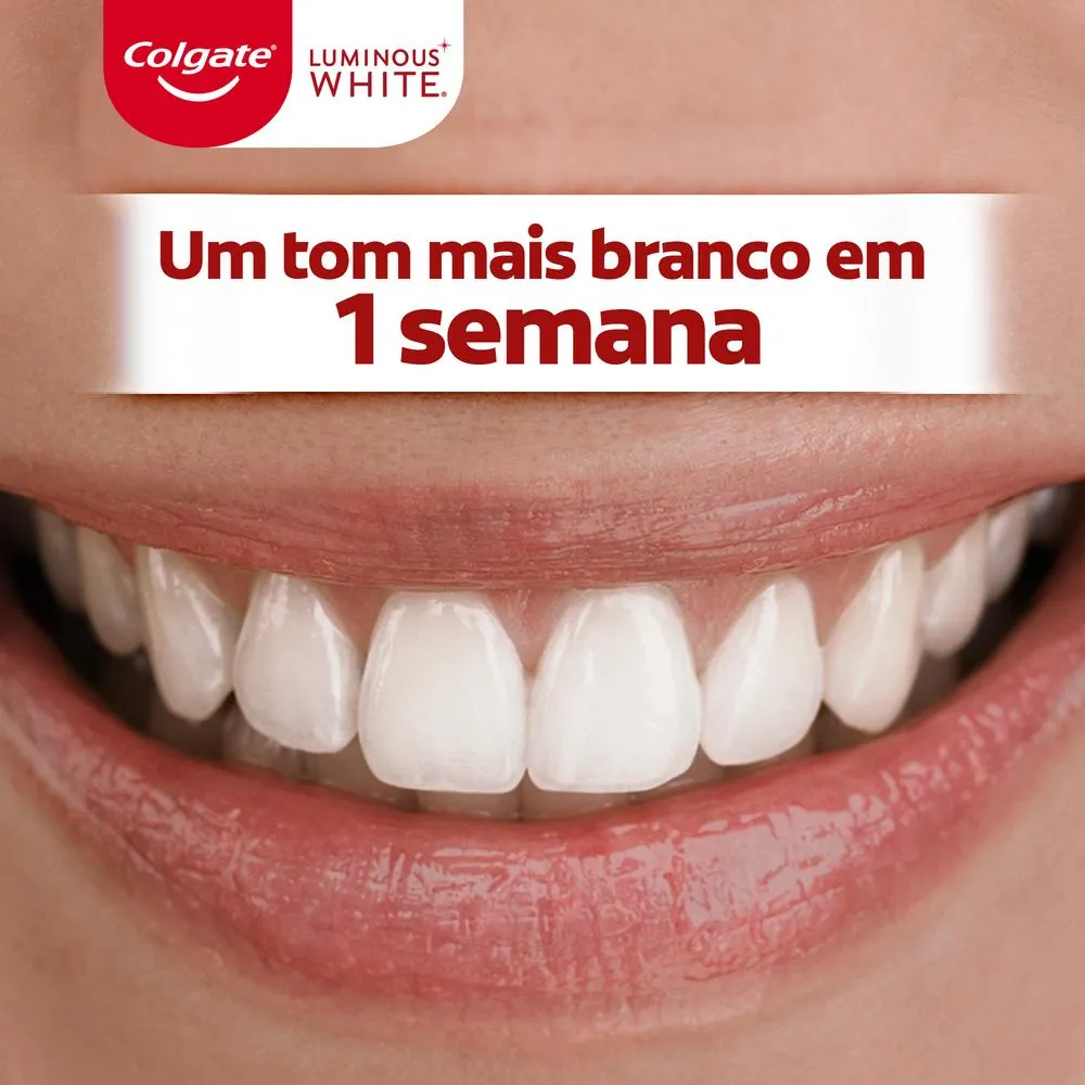 Creme Dental Clareador Colgate Luminous White Brilliant 70g — foto 5