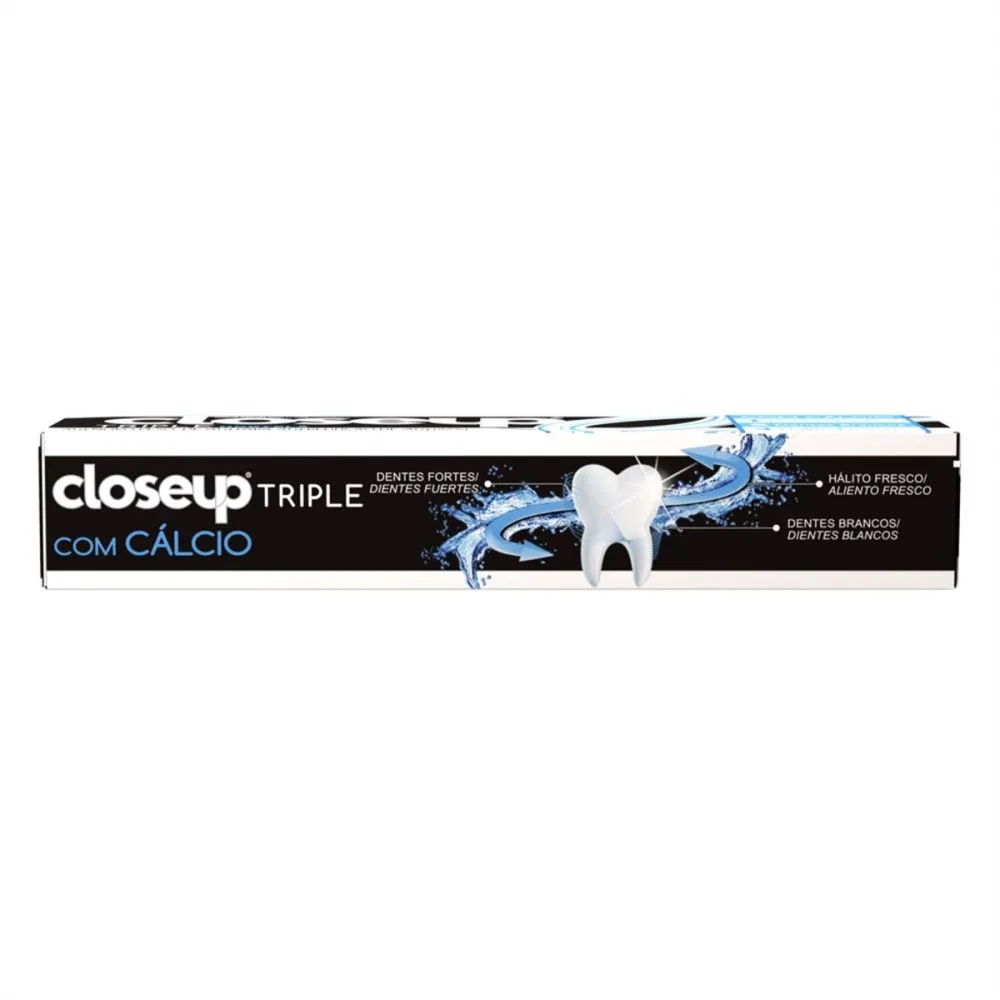 Creme Dental Closeup Tripla Proteção Sabor Hortelã 70g — foto 4