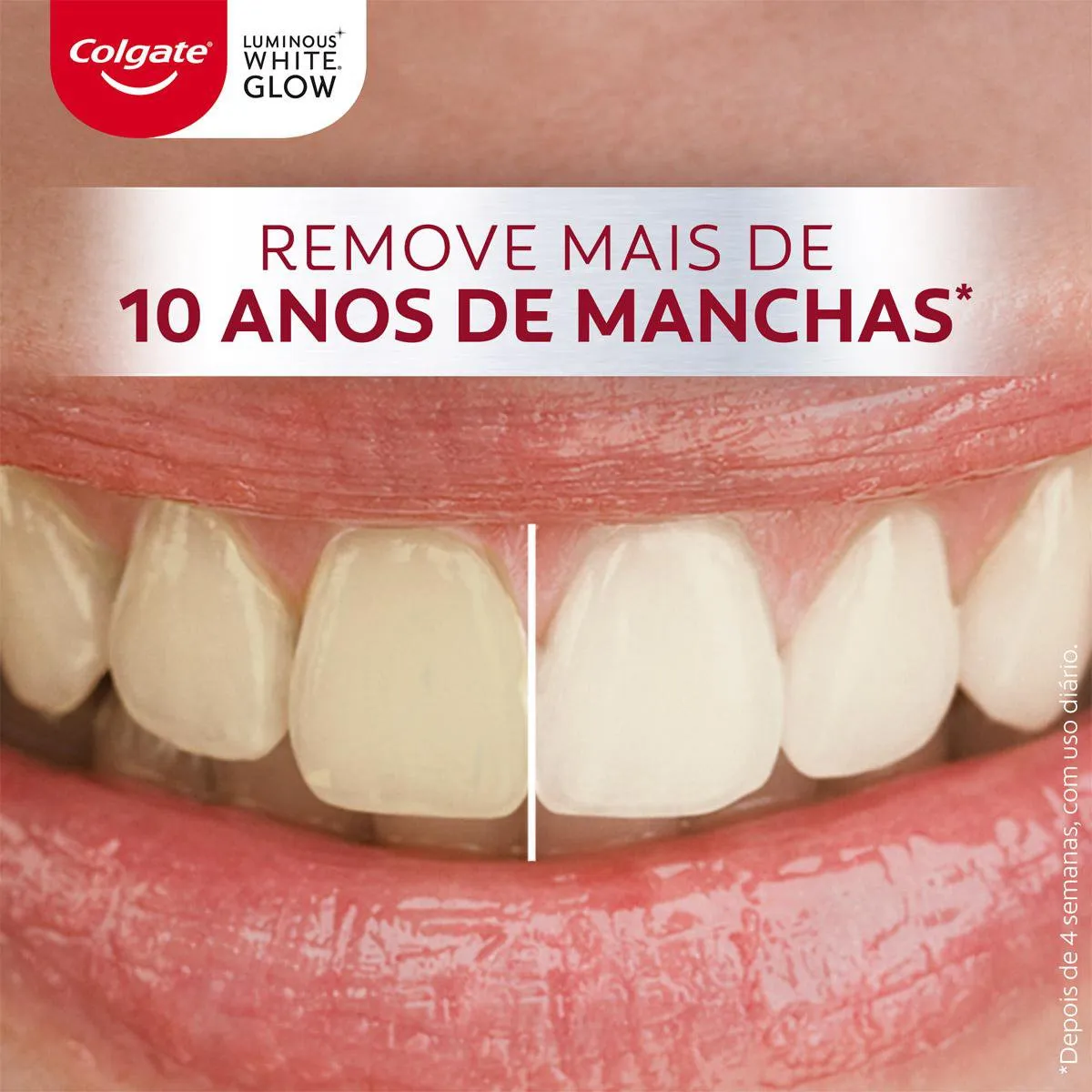Creme Dental Colgate Luminous White Glow Clareador 70g — foto 7