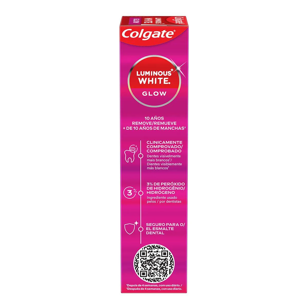 Creme Dental Colgate Luminous White Glow Clareador 70g — foto 19