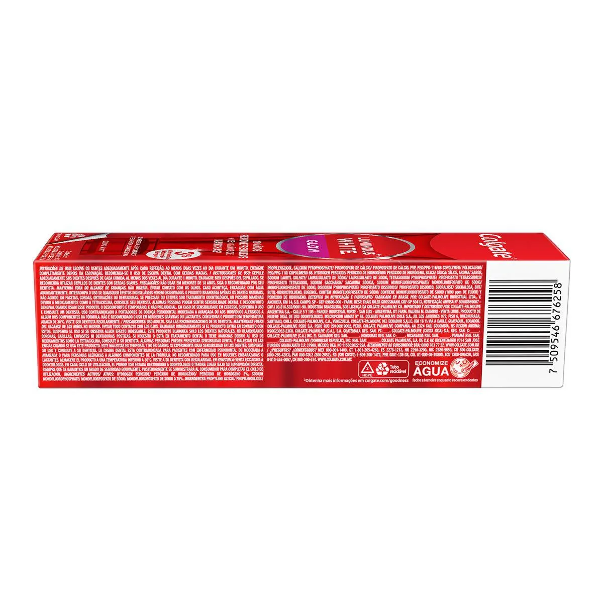 Creme Dental Colgate Luminous White Glow Clareador 70g — foto 18