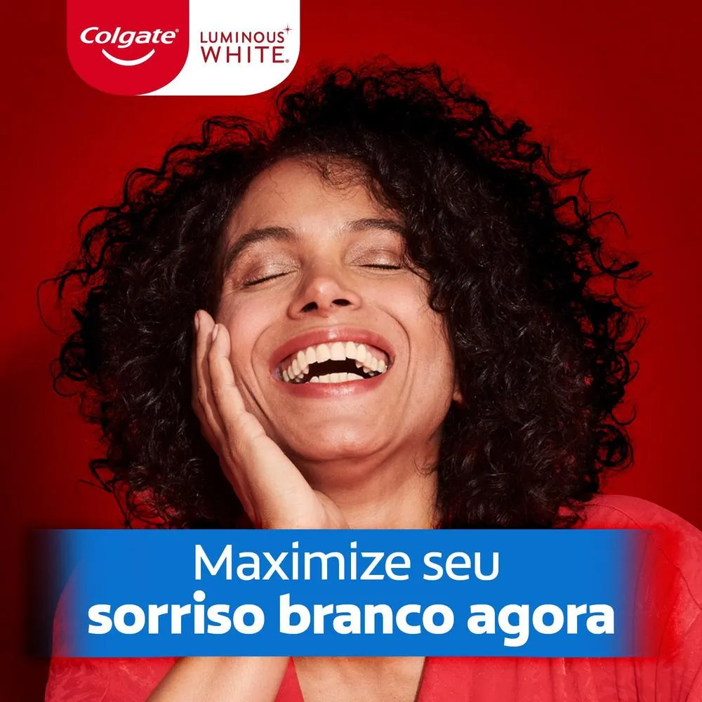 Creme Dental Colgate Luminous White Instant Clareador 70g — foto 4