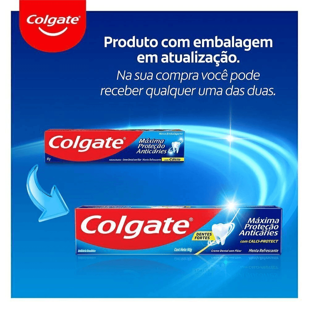 Creme Dental Colgate Máxima Proteção Anticáries 180g — foto 7
