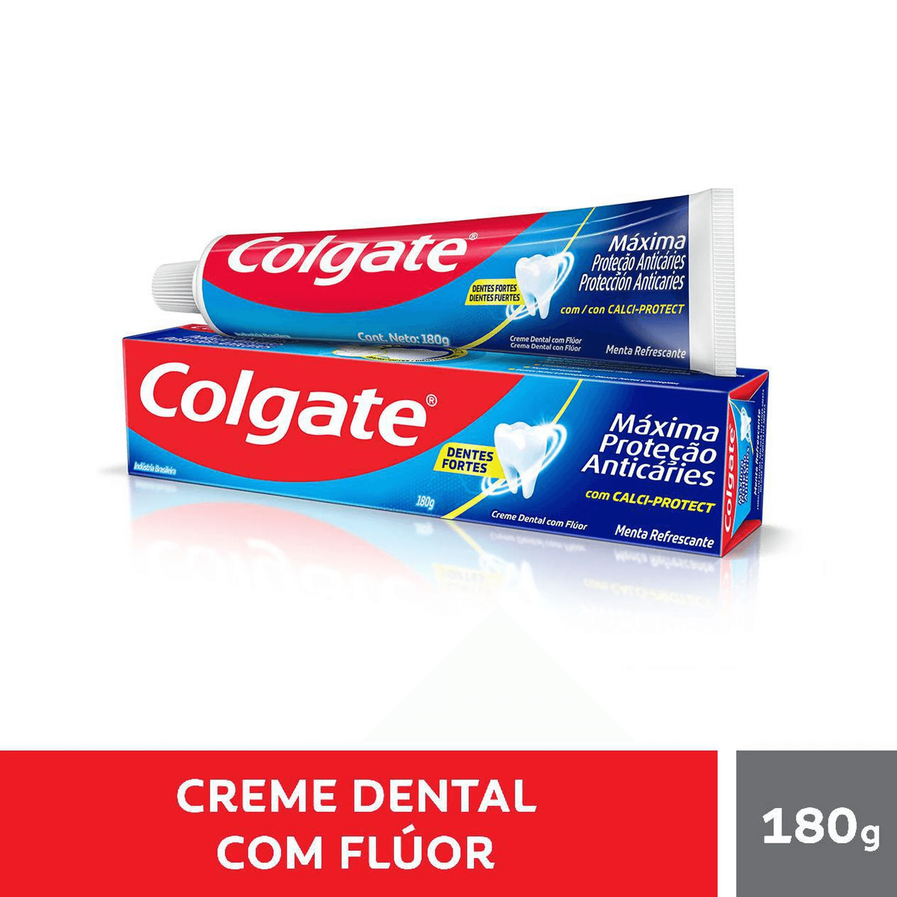 Creme Dental Colgate Máxima Proteção Anticáries 180g