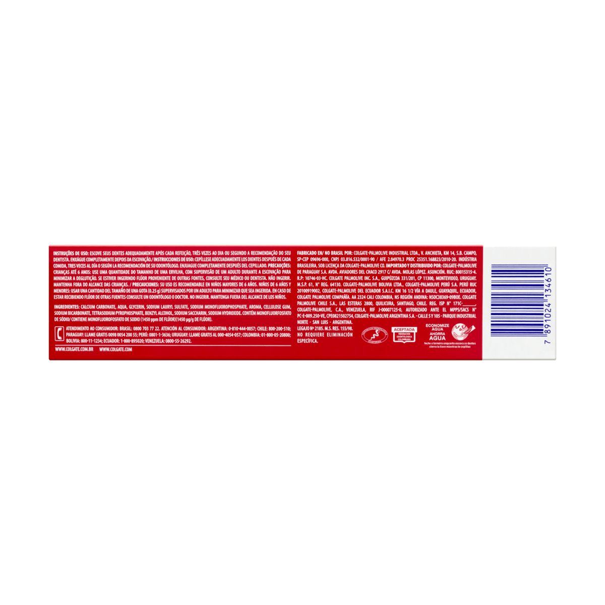 Creme Dental Colgate Máxima Proteção Anticáries 180g — foto 4