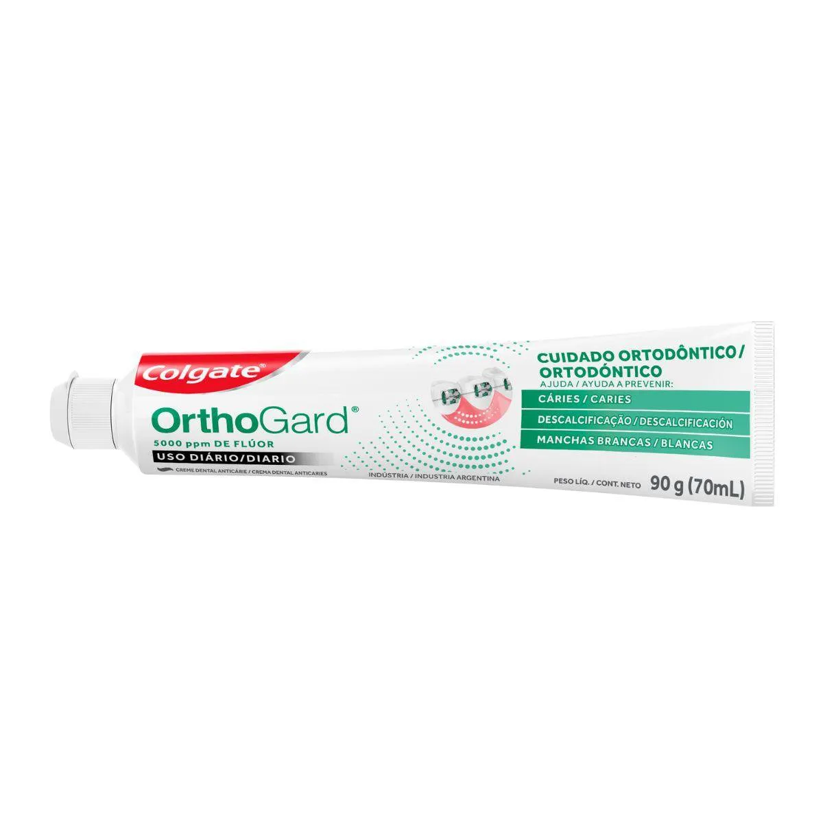 Creme Dental Colgate Orthogard Cuidado Ortodôntico Uso Diário 90g — foto 2