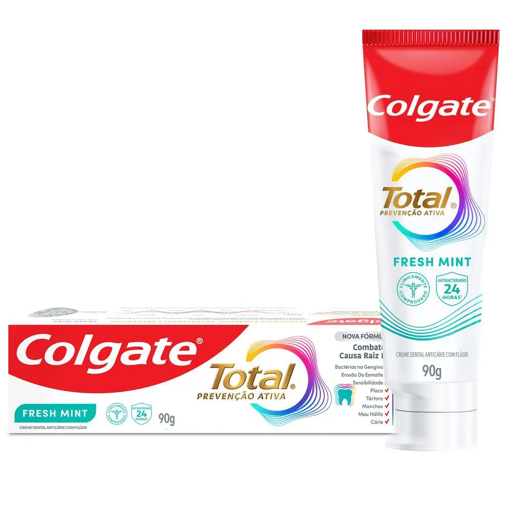 Creme Dental Colgate Prevenção Ativa Fresh Mint 90g