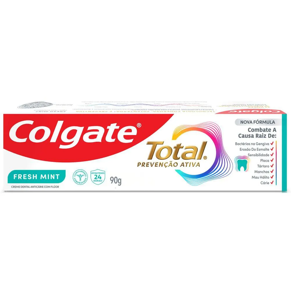 Creme Dental Colgate Prevenção Ativa Fresh Mint 90g — foto 5