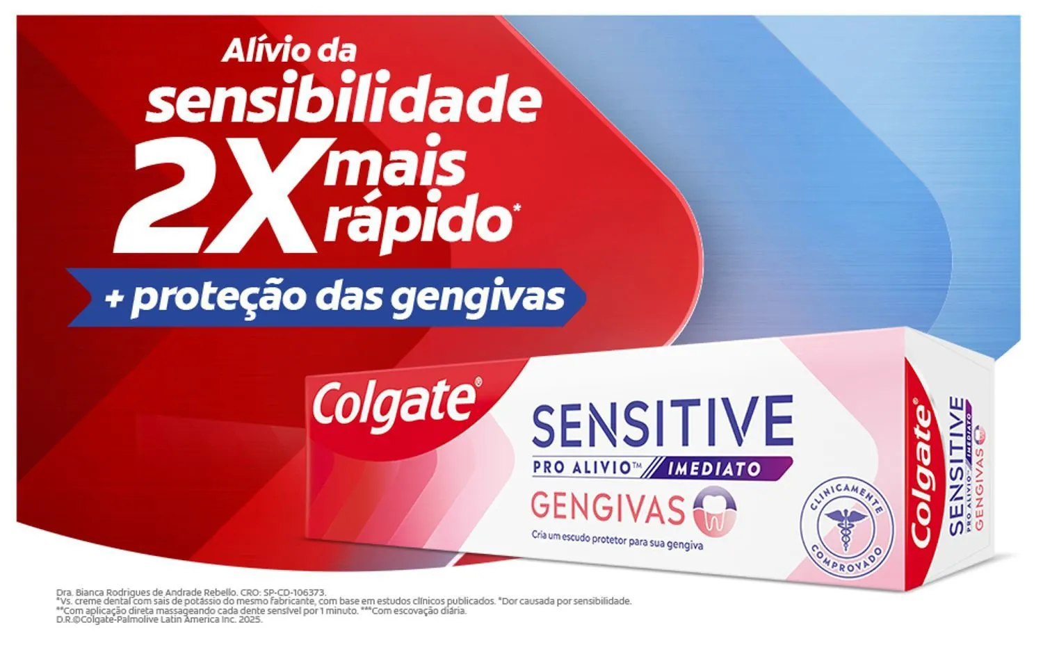 Creme Dental Colgate Sensitive Pro Alívio Imediato Gengivas 140g — foto 11