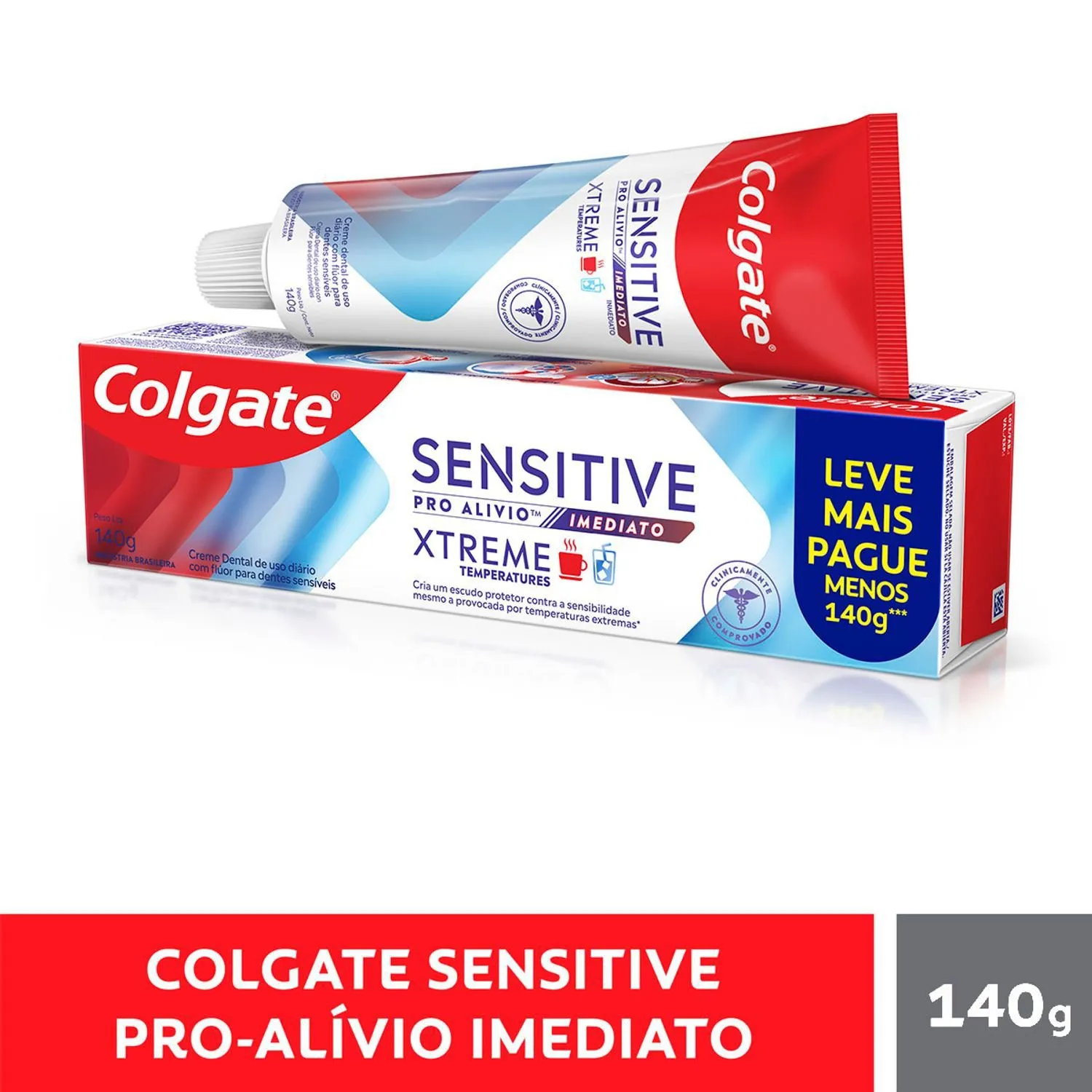 Creme Dental Colgate Sensitive Pro Alívio Imediato Xtreme Temperatures 140g