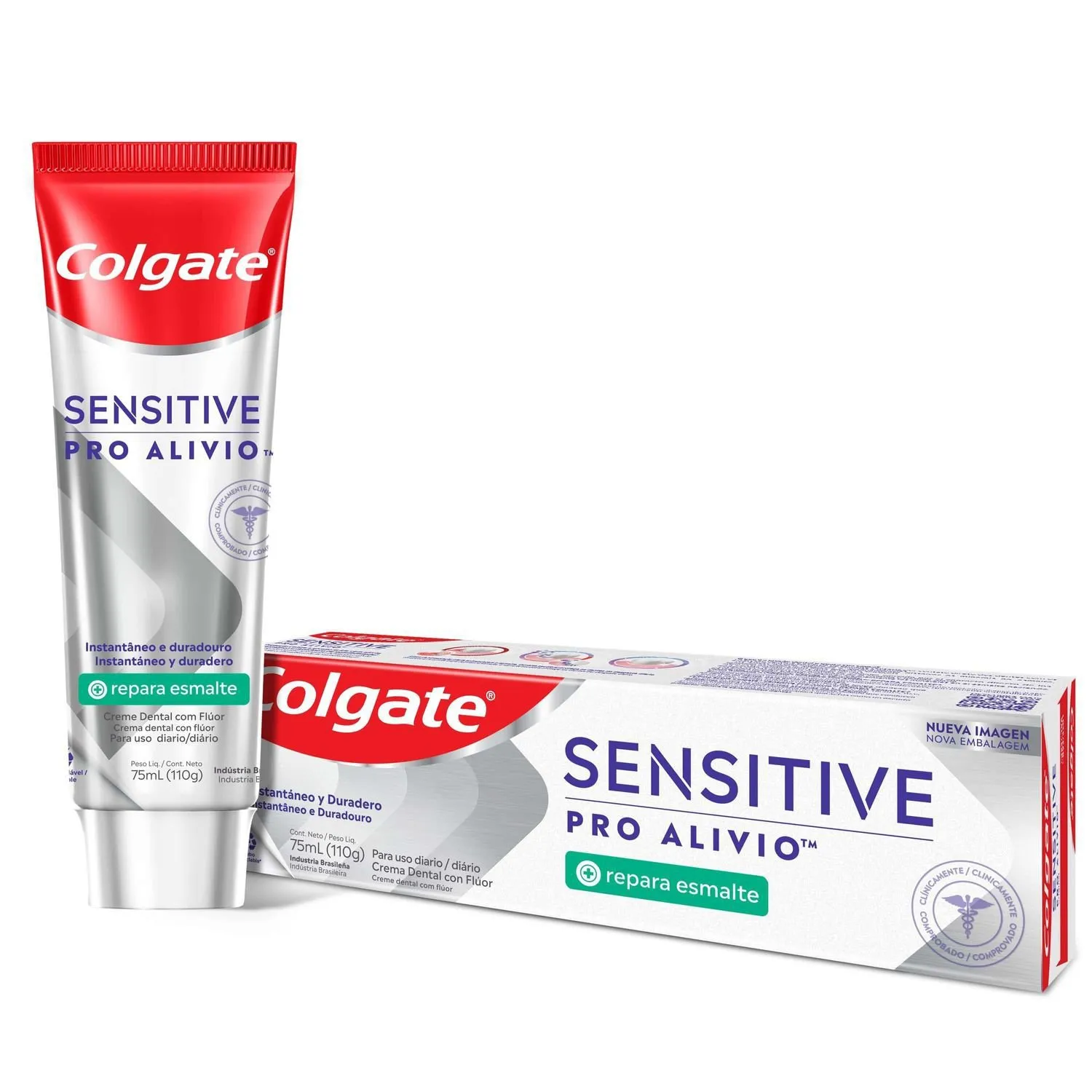 Creme Dental Colgate Sensitive Pro Alívio Repara Esmalte 110g — foto 5